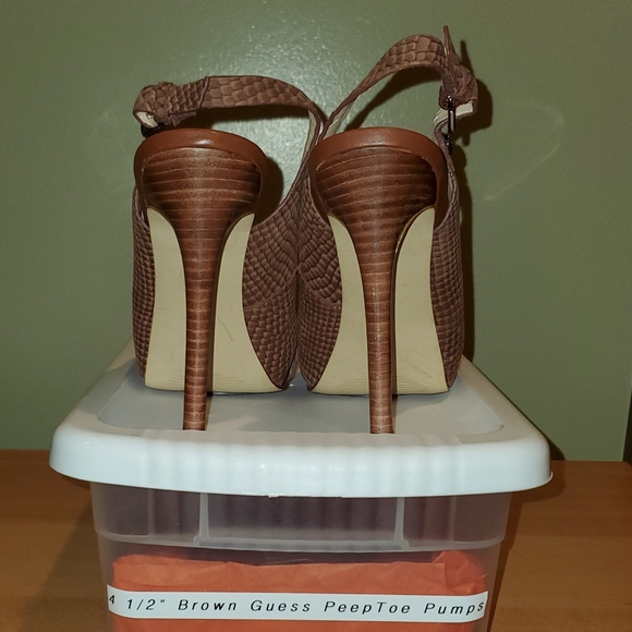 Guess Peeptoe Pumps - Picture 6 of 10